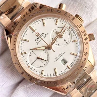 (OM)Replica Swiss Omega Speedmaster 9301 Movement 44mm Watch Gold Case